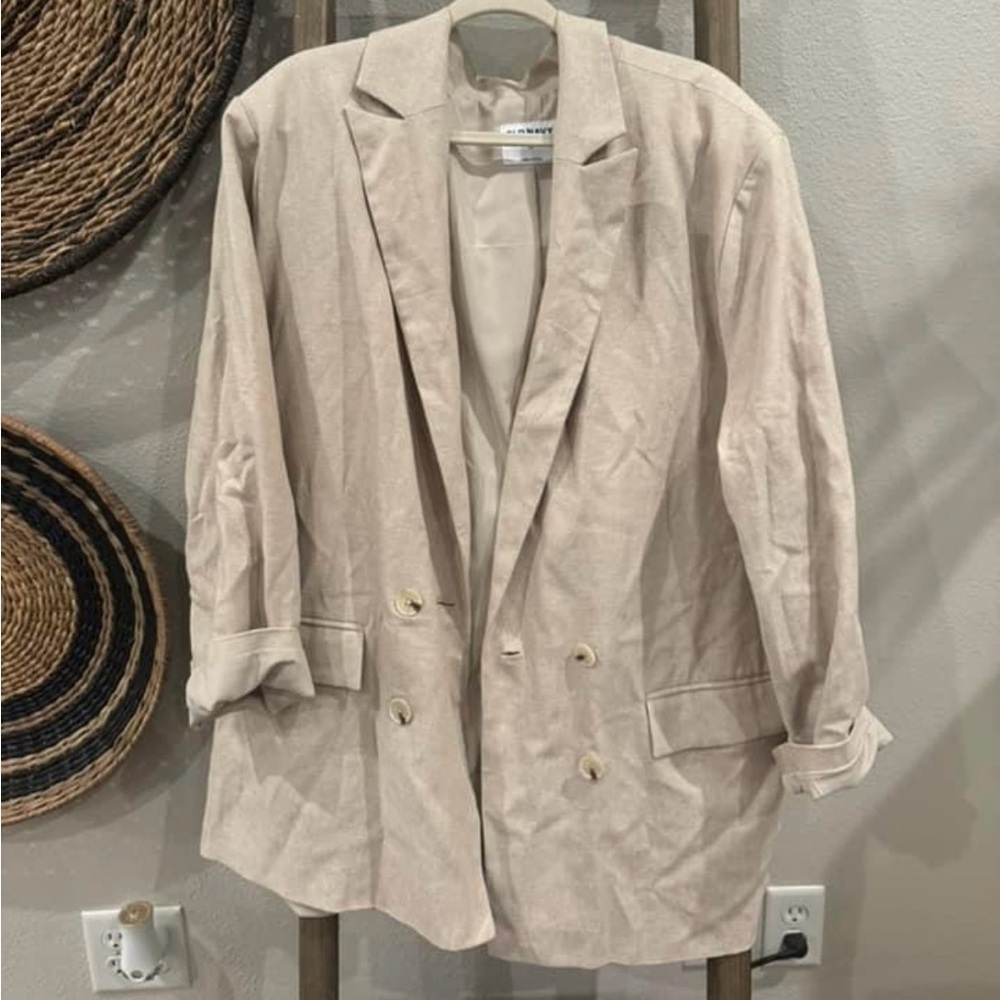 Old navy blazer, tan